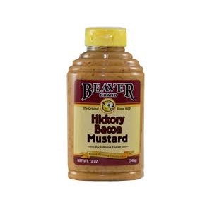 Beaver Hickory Bacon Mustard Sq (6x12OZ )