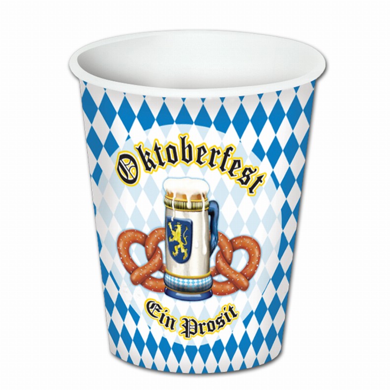 Beverage Cups for Parties & Occasions - 9 OzOktoberfestOktoberfest