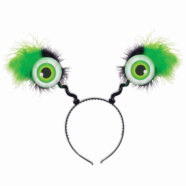 Boppers and Headbands - Halloween Eyeball Boppers in Green