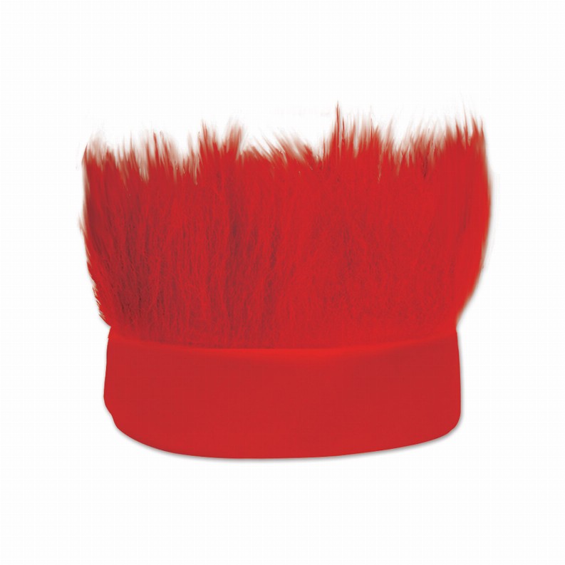 Boppers and Headbands - Sports Hairy Headband in Red