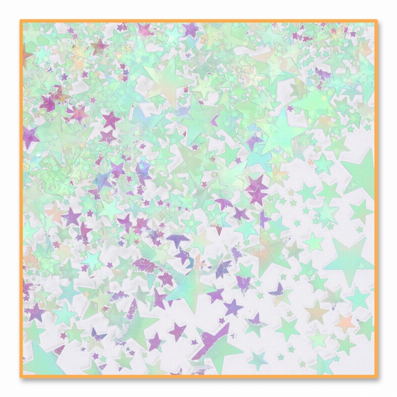 Diploma Mill Confetti - General Occasion Iridescent Star Medley