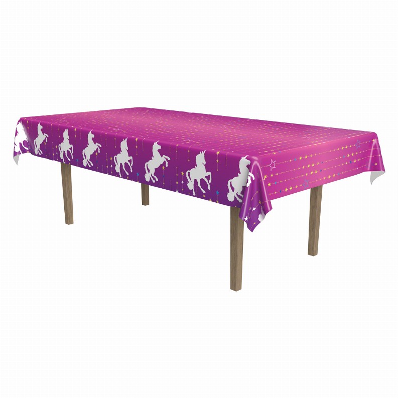 Table Covers 54" x 108"   Patterned Unicorn