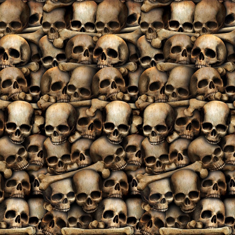 Themed Backdrops - Halloween Catacombs Backdrop