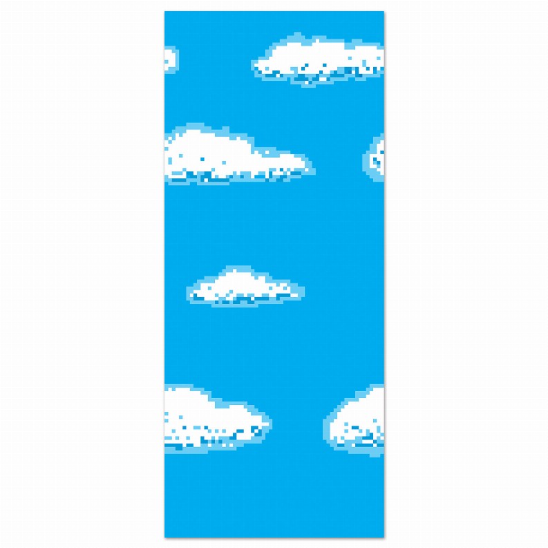 Themed Backdrops - 8-Bit Sky 8-Bit Backdrop