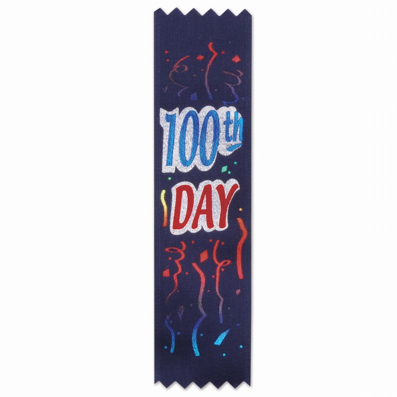 Value Packs  - Educational  100th Day Value Pack Ribbons