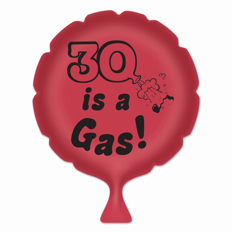Whoopee Cushions  - Birthday-Age Specific  30 Is A Gas! Whoopee Cushion