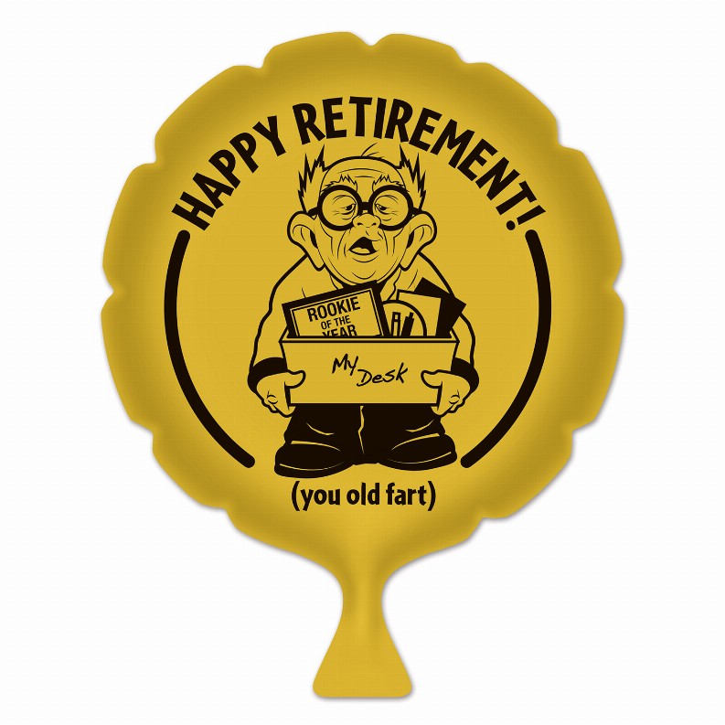 Whoopee Cushions  - Retirement Happy Retirement! Whoopee Cushion