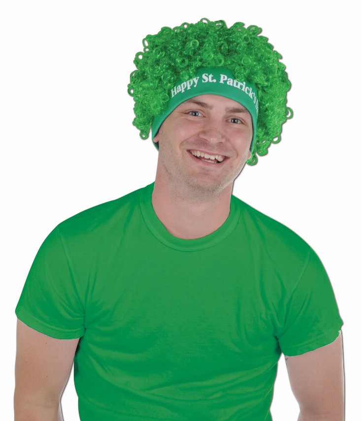 Wigs  - St. Patricks Happy St Patrick's Day Wig