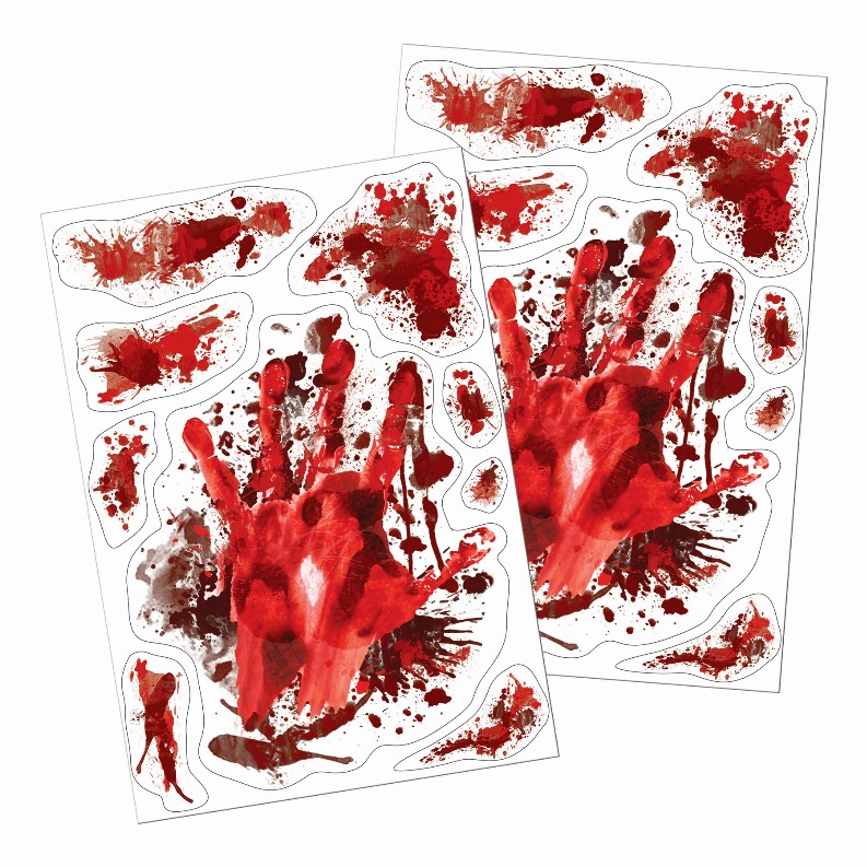 Window Clings  - Halloween Blood Splatter Clings