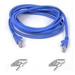 5' CAT6 Snagless Patch  Blue