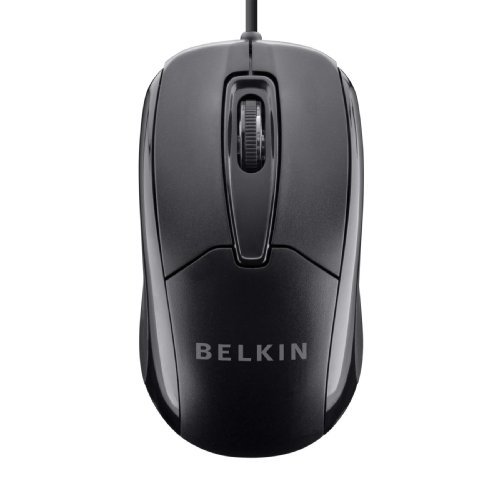 Wired Ergonomic USB Mouse Black