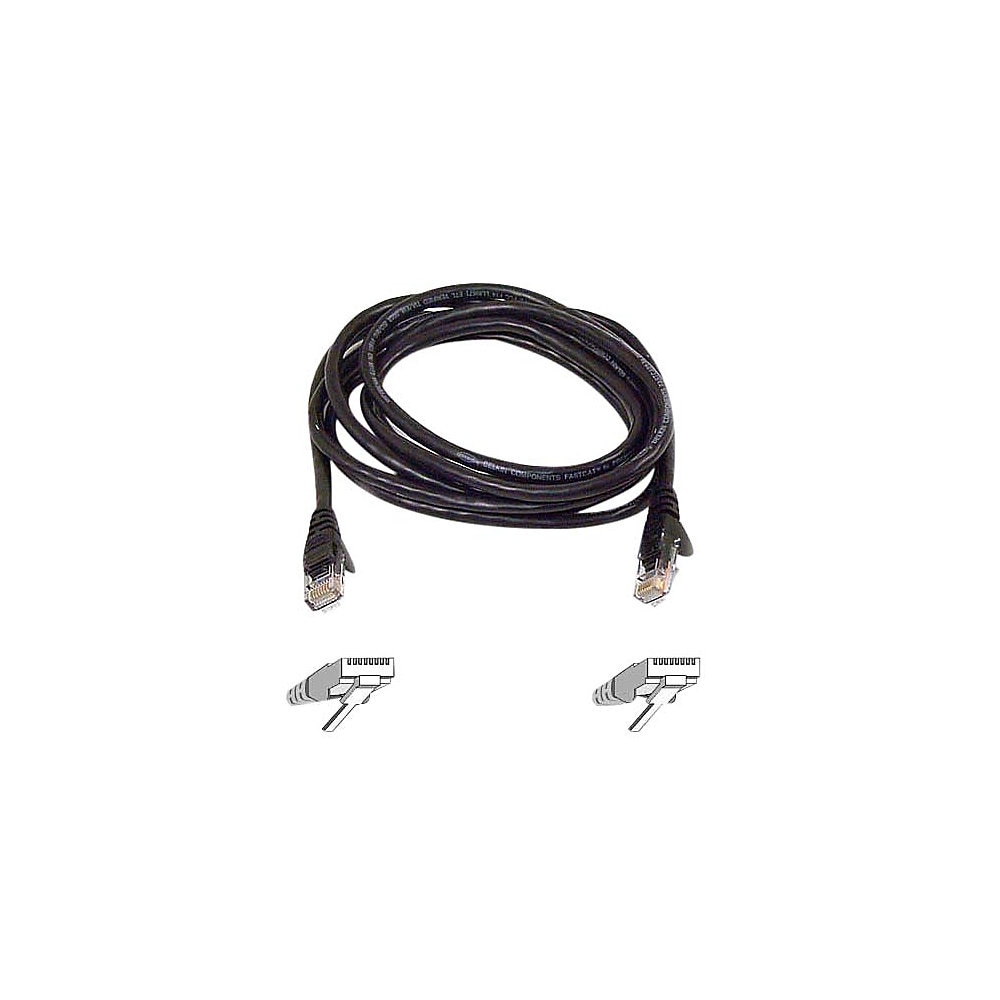 14' CAT6 SNAGLESS Patch BLACK