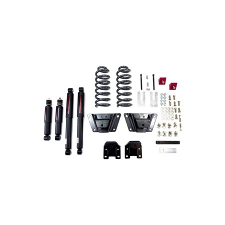 89-97 FORD RANGER (EXT CAB) 2 F/4 R W/ ND2 SHOCKS LOWERING KIT