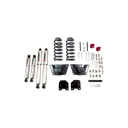 89-97 FORD RANGER (EXT CAB) 2 F/4 R W/ SP SHOCKS LOWERING KIT