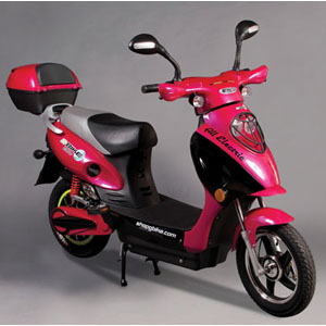 Scooter Bike - Electric - Magenta