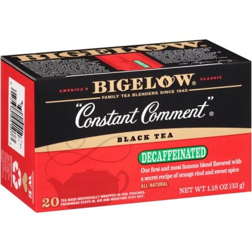 Bigelow Decaffeinated Constant Comment Tea (6x20 Bag )