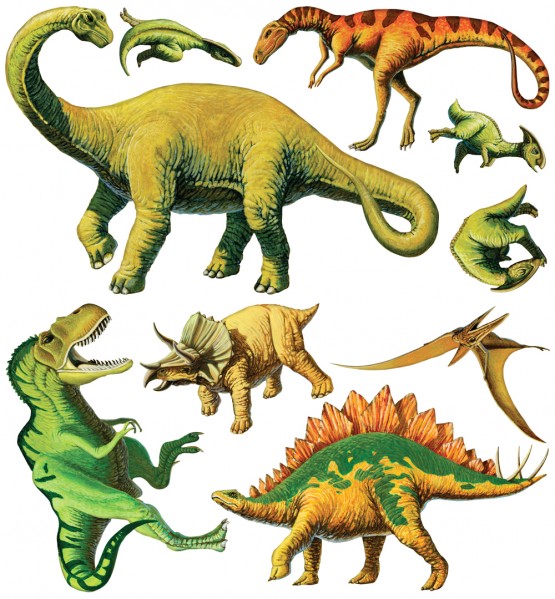 Biggies Wall Stickies - Dinosaurs