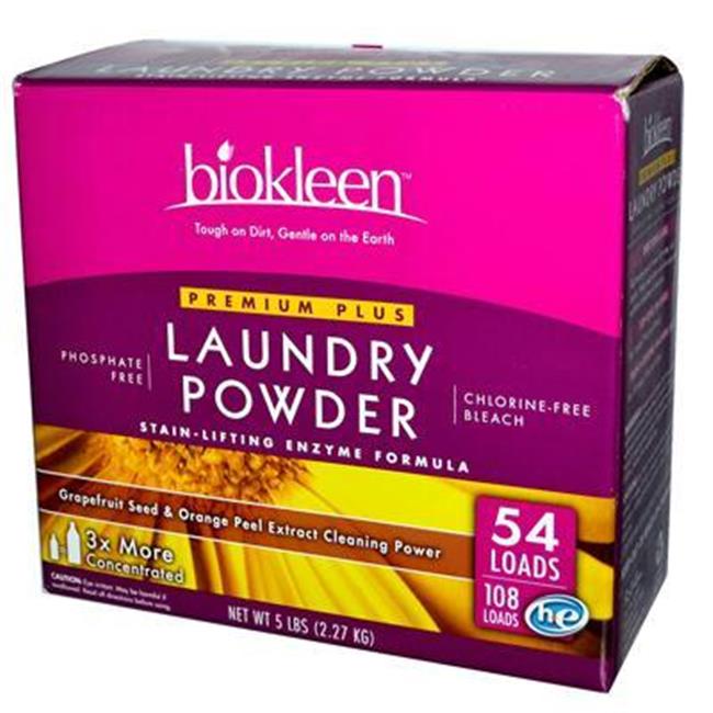 Biokleen Premium Plus All Temperature Laundry Powder (1x5 Lb)