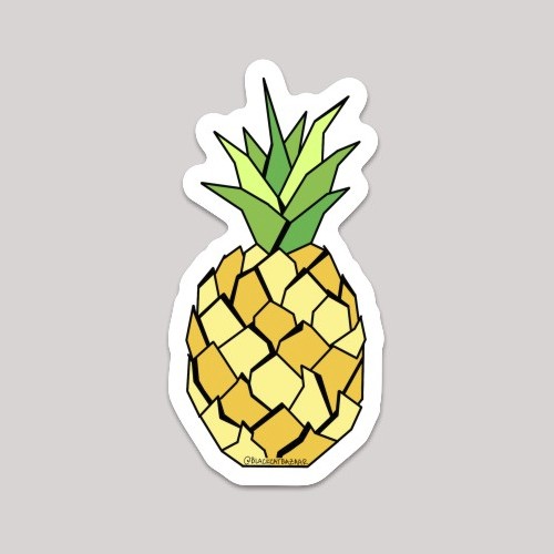 Pineapple Sticker