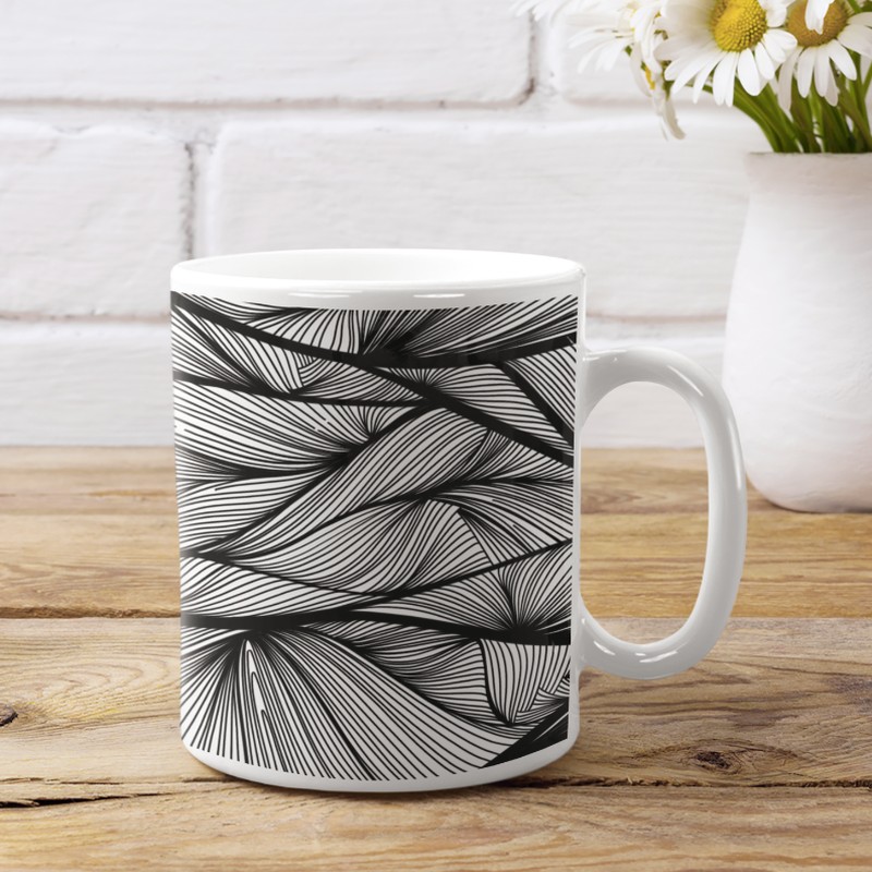 Zen Lines Coffee Mug