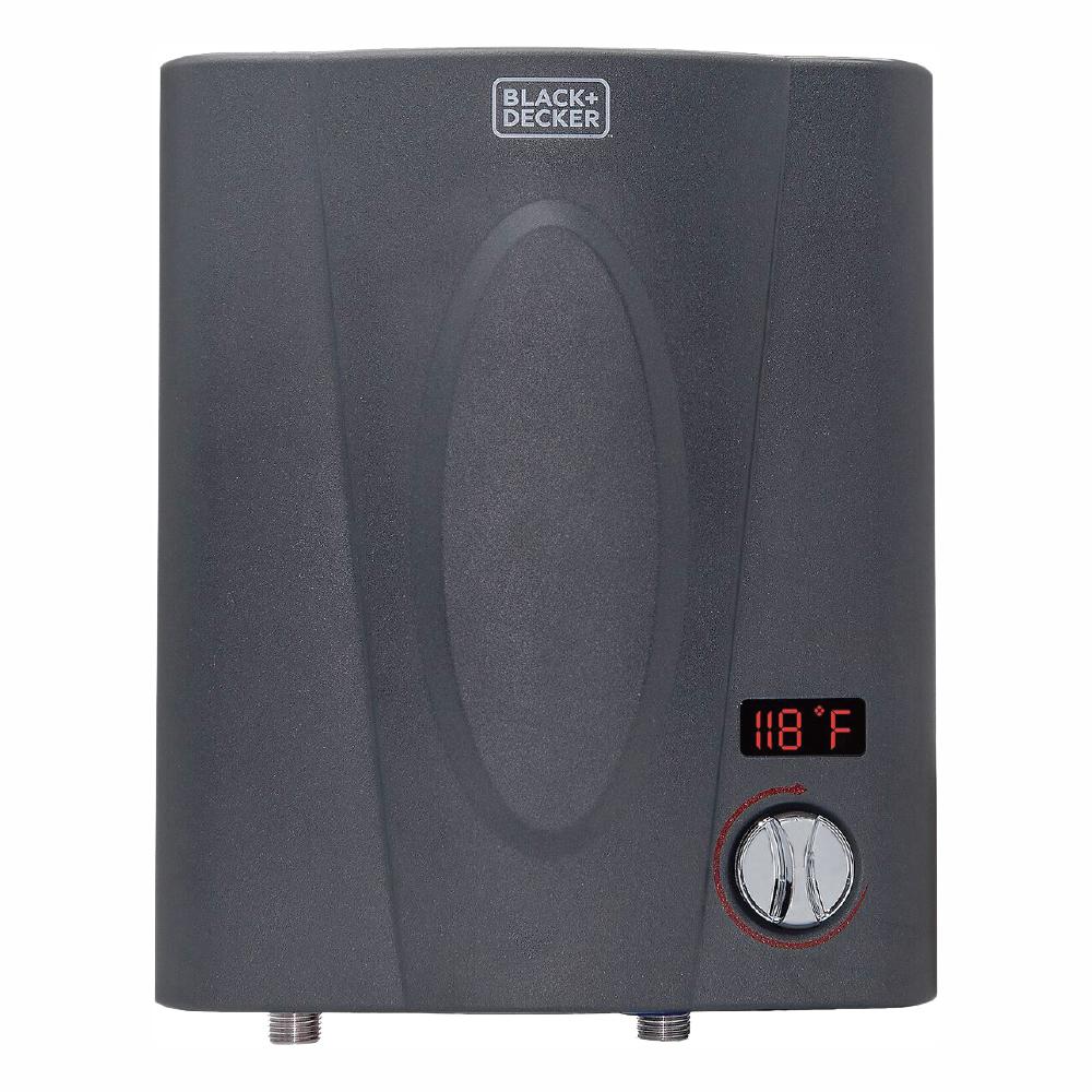 BLACK+DECKER 11 kW Self-Modulating 2.35 GPM Electric Tankless Water Heater, Point of Use hot water heater electric