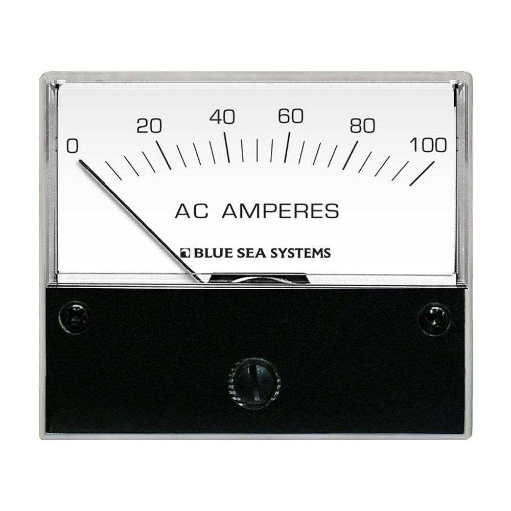 Blue Sea 8258 AC Analog Ammeter - 2-3/4" Face, 0-100 Amperes AC