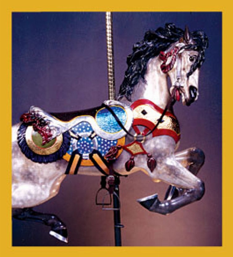 Carousel Horse - Magnetic Bookmark