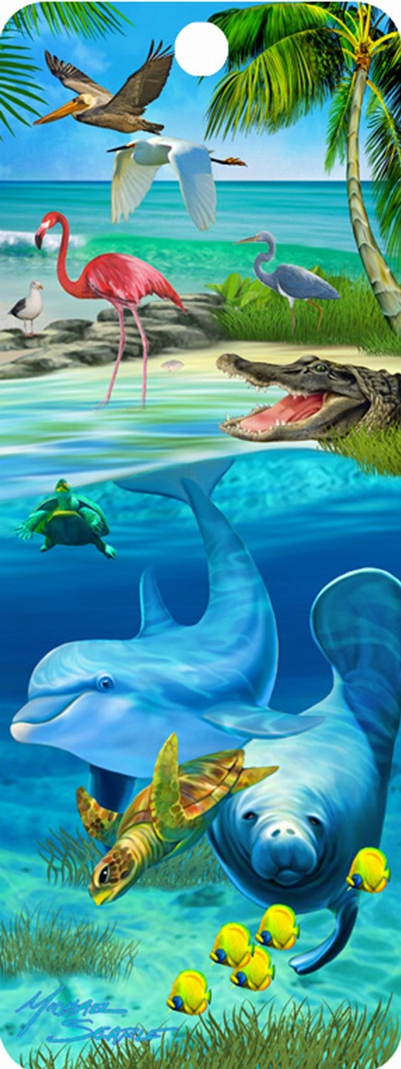 Coastal Wildlife - 3D Bookmark