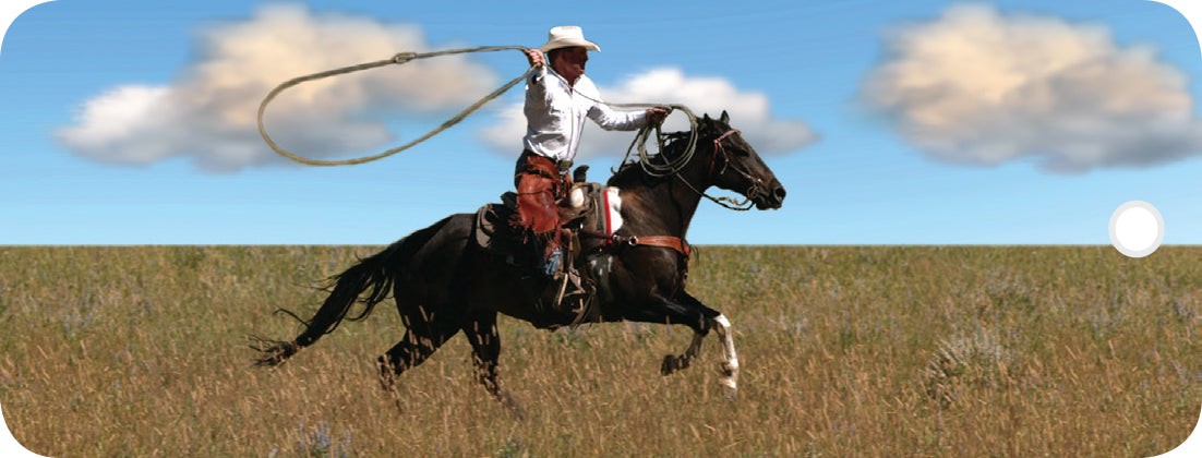 Cowboy - Motion Bookmark