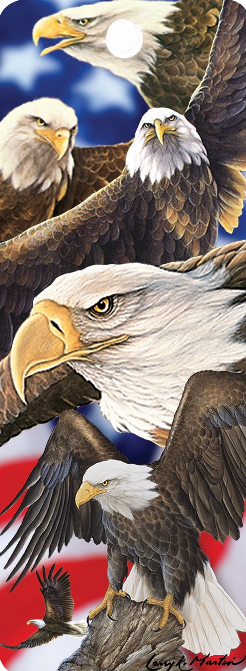 Eagle Eye - 3D Bookmark