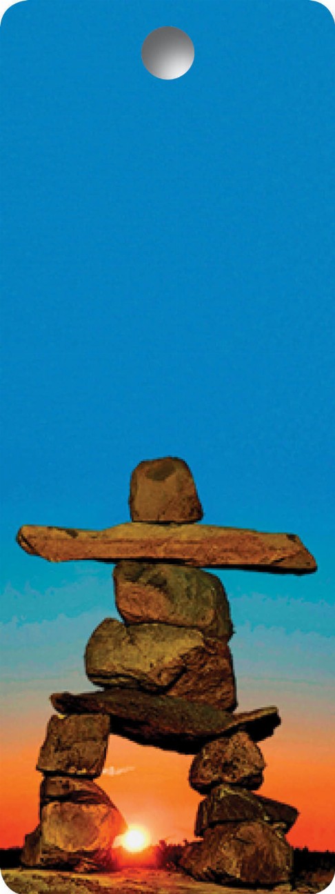 Inukshuk - 3D Bookmark