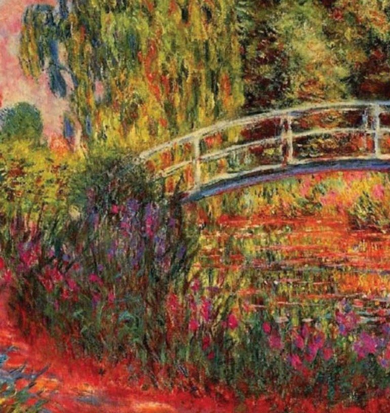 Le Pont Japonais (Monet) - Magnetic Bookmark