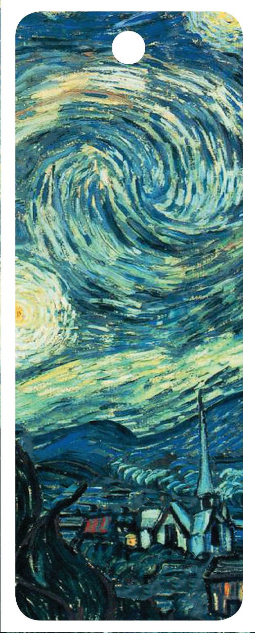 Starry Night - 3D Bookmark