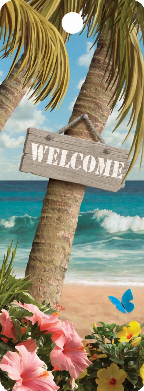 Welcome to Paradise - 3D Bookmark