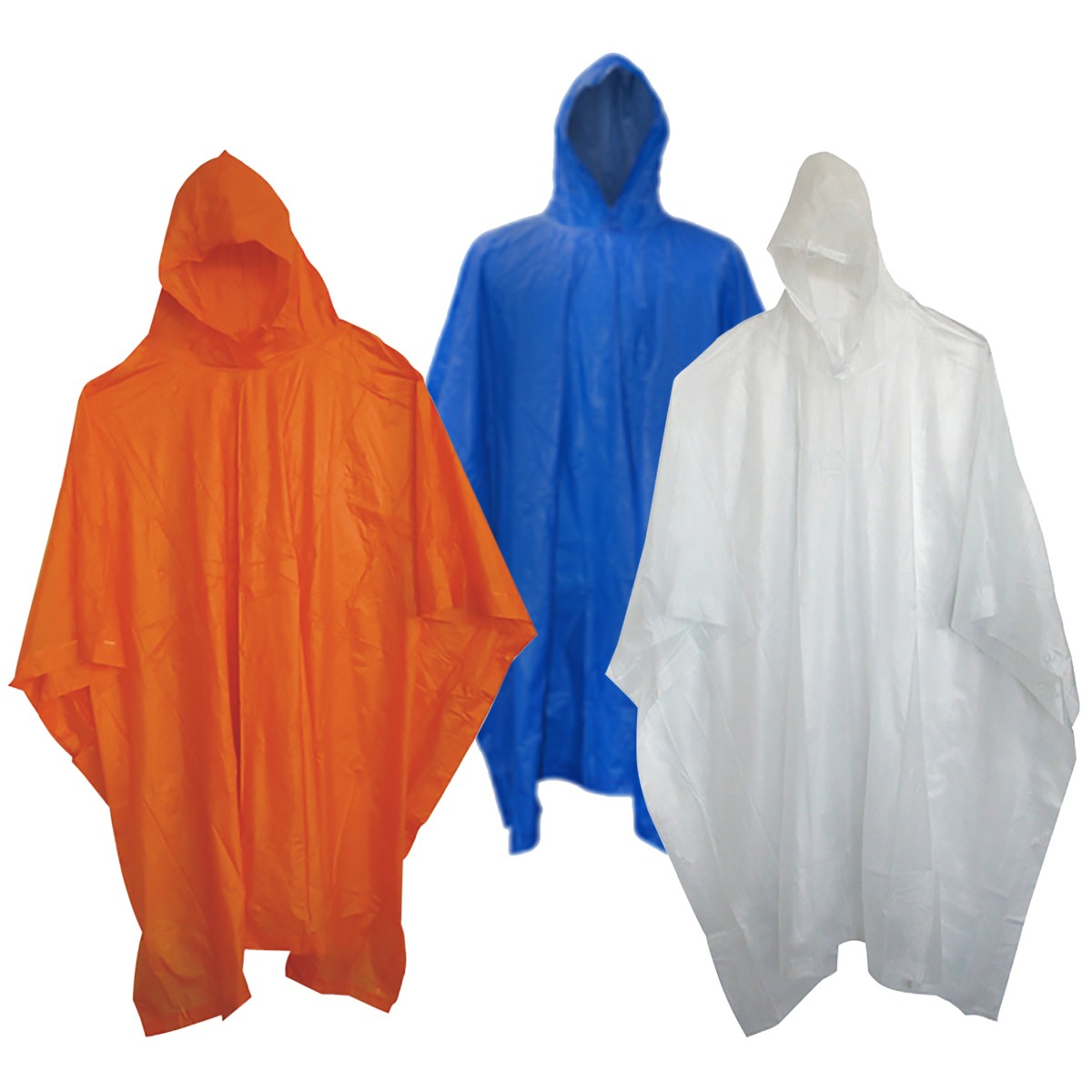 Boss Poncho,Asst,52X80 Side Snap Loose Fit