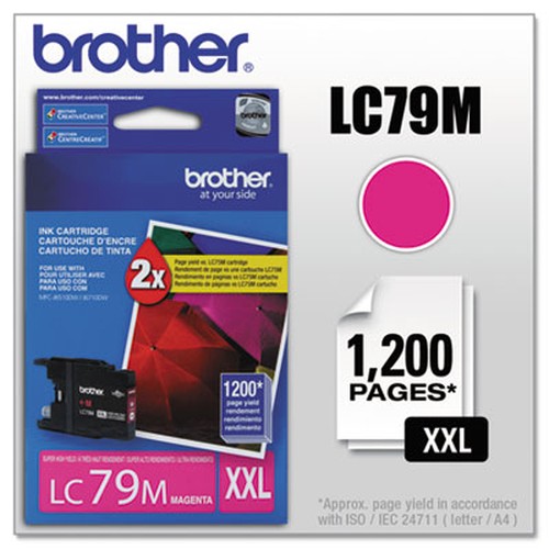 Brother Innobella LC79M Original Ink Cartridge - Inkjet - 1200 Pages - Magenta - 1 Each