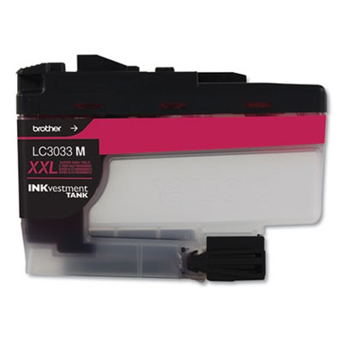 Brother Genuine LC3033M Single Pack Super High-yield Magenta INKvestment Tank Ink Cartridge - Inkjet - Super High Yield - 1500 P