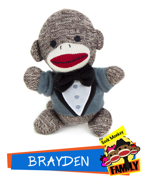 Brayden from The Sock Monkey Family