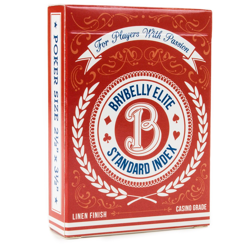 Red Brybelly Elite Medusa Deck - Wide Size / Reg. Index