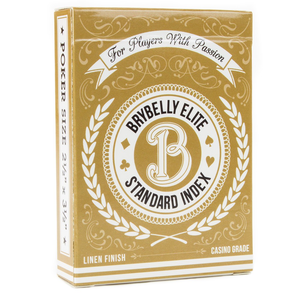 Gold Brybelly Elite Medusa Deck - Wide Size / Reg. Index