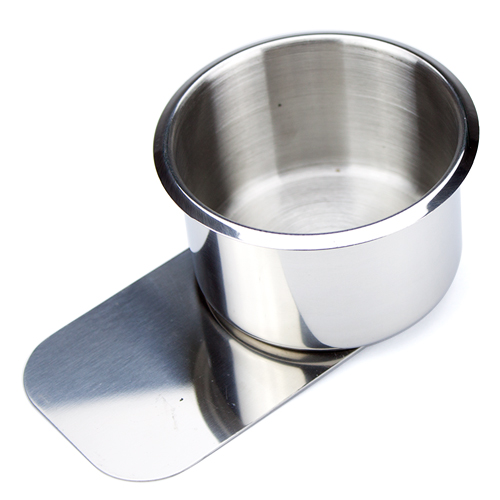 Jumbo Stainless Steel Slide Under Cup Holder 