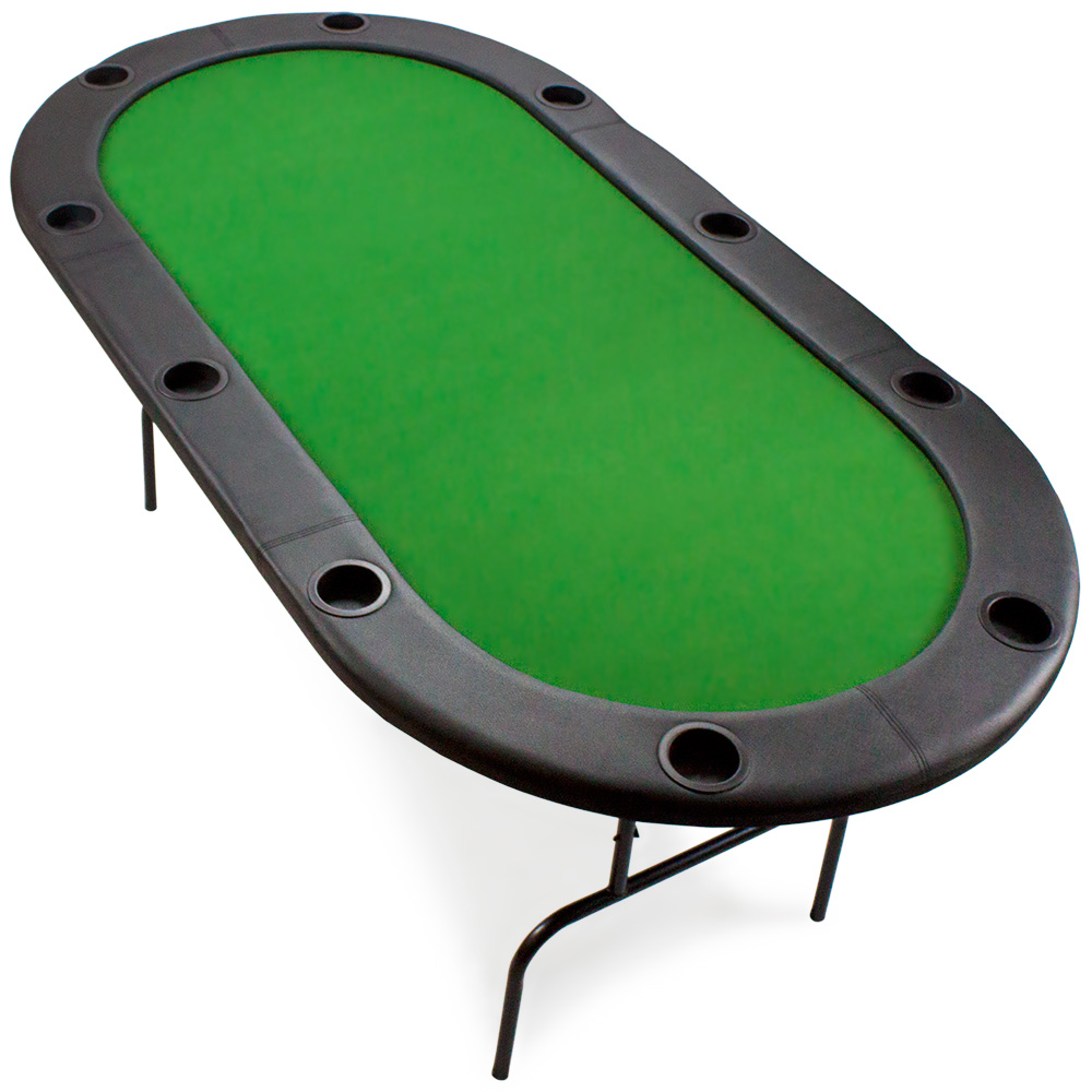 10 Player Metal Frame Table 82" x 42"