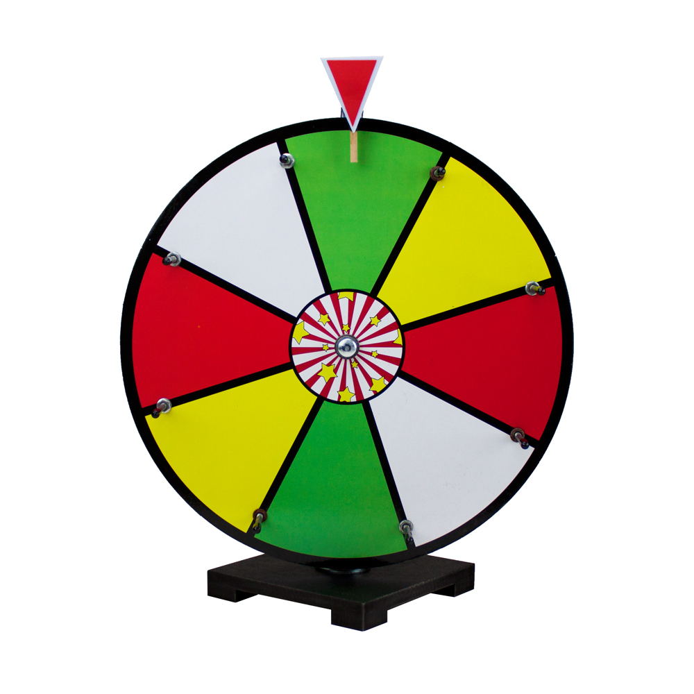 16" Color Dry Erase Prize Wheel