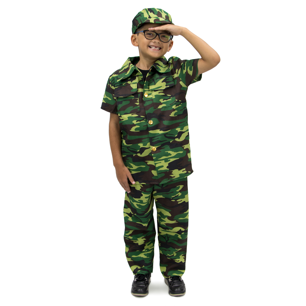 Courageous Commando Children's Costume, 3-4