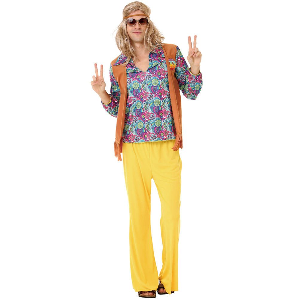 Groovy Hippie Adult Costume, M