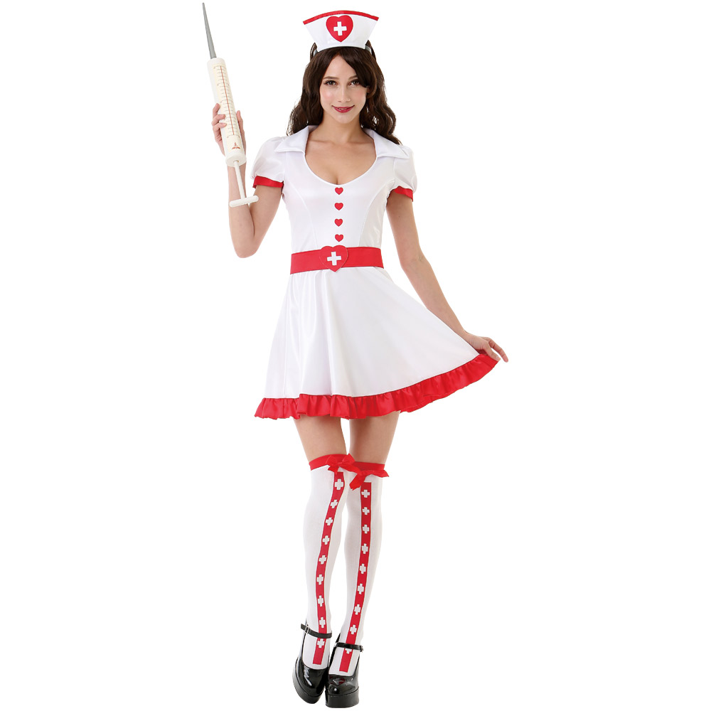 Night Shift Nurse Adult Costume, L