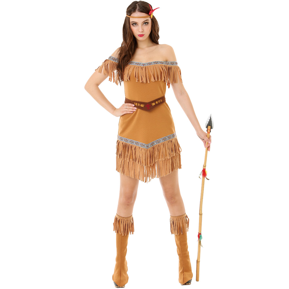 Hide Huntress Adult Costume, M