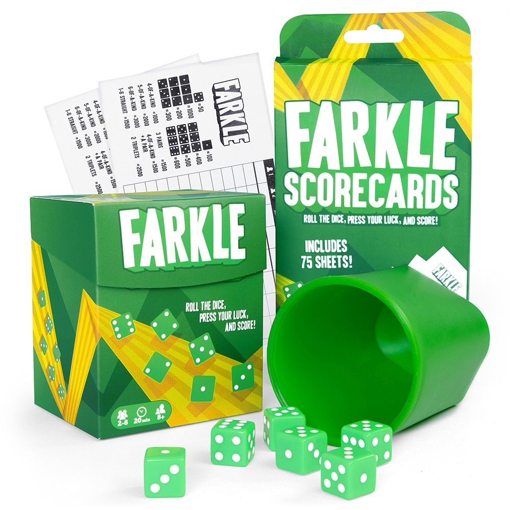 Farkle and 75 Scorecards Bundle