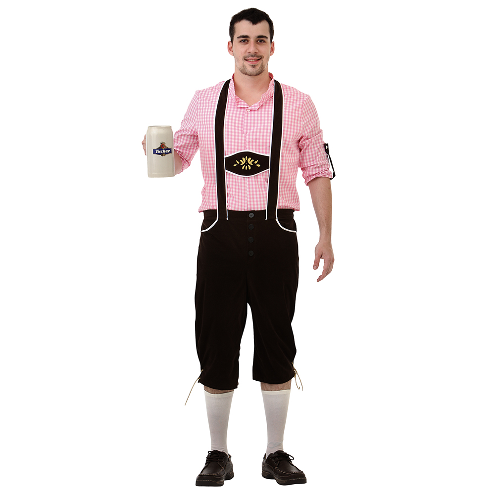 Bavarian Bundhosen Halloween Costume, Large