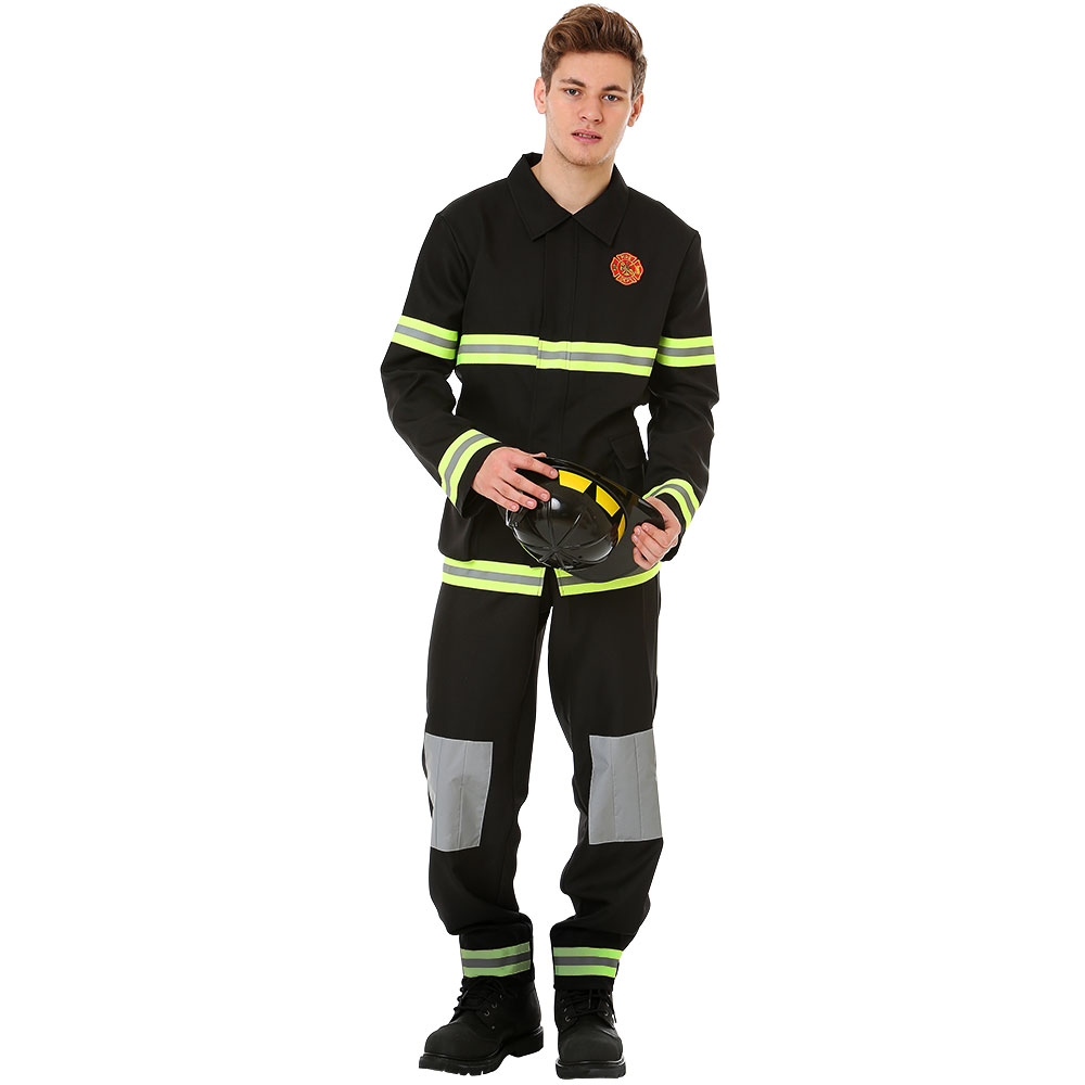 Five-Alarm Firefighter Halloween Costume, Medium